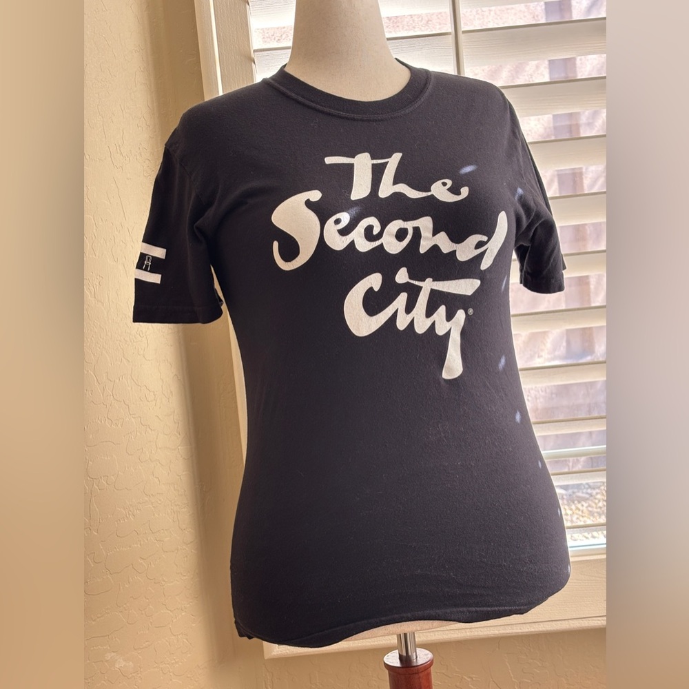 The Second City Chicago Vintage Retro T-Shirt in Women’s Size Small Improv - Picture 5 of 10
